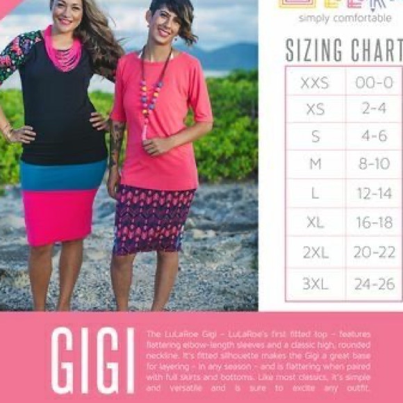 NWT LuLaRoe M Gigi Top - Picture 7 of 7